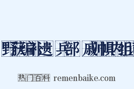 野获编补遗·兵部·戚帅惧内组词是什么意思的图片